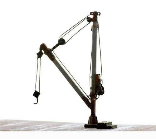 Scale crane derrick for - derrick,